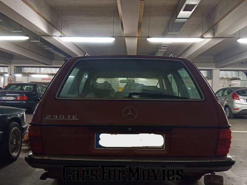 CarsForMovies | Mercedes Benz 230 TE 1982 Deutschland Orange Beige Zivilfahrzeug Kombi Berlin 6891 Dachgepäckträger
